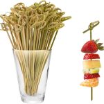 Bamboo Ribbon Skewers for starters