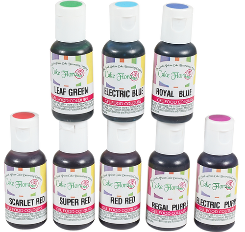 Cake Flora Gel Colours