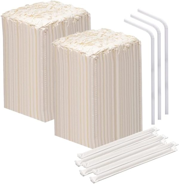 Individually Wrapped Bendy Straws