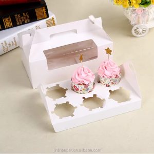 6UP PORTABLE CUP CAKE BOX