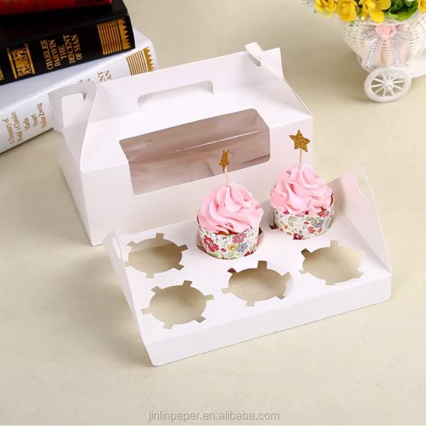 6UP PORTABLE CUP CAKE BOX