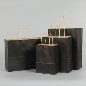 Black Paper Bags