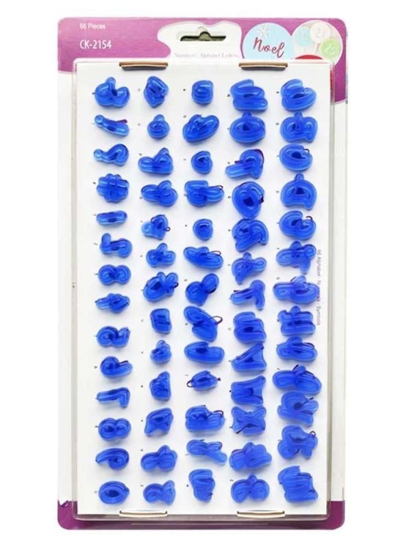 66 PCS LOWER &AMP  UPPER ALPHABET AND NUMBER STAMPING SET