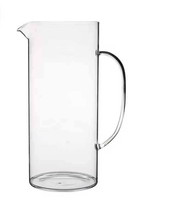 Glass jug with Gold Rim