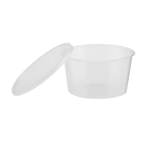 500ML CLEAR TUB PLUS LID