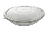 Disposable Transparent Salad Bowl  Incl Lid