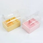 Transparent Flower/Bento Cake Box