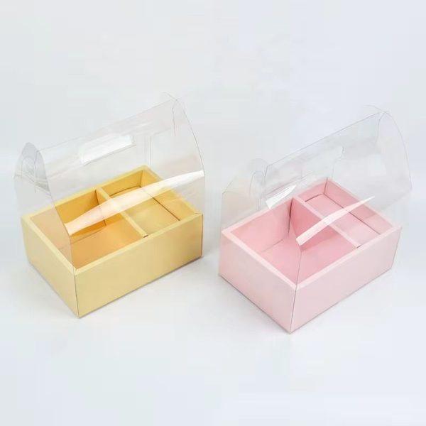 Transparent Flower/Bento Cake Box