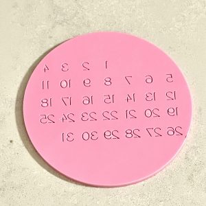 5.5cm Calender Debosser