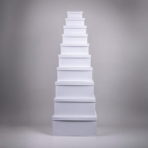 White Square Gift Box