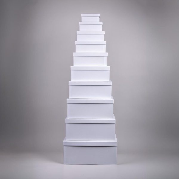 White Square Gift Box
