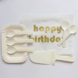 Disposable Cake Cutlery Set