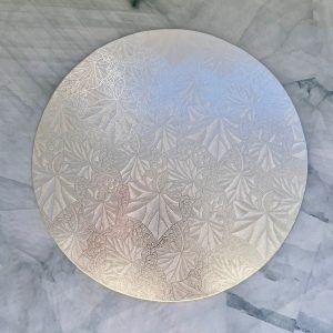 Silver Thick Round Cake Board