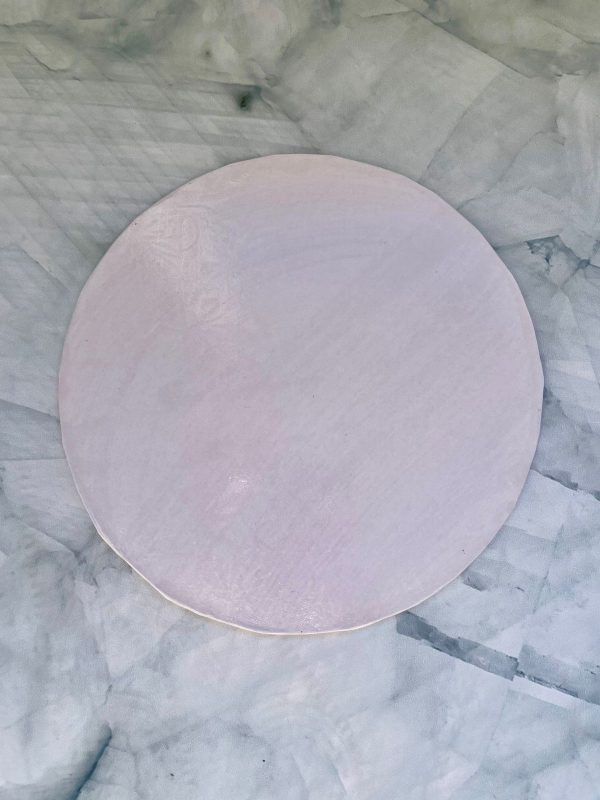 White Thick Round Cake Board