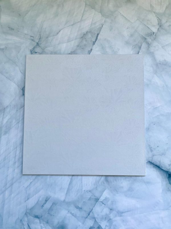 White Masonite Square Cake Board