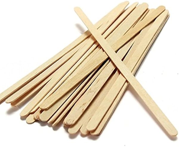 50 WOODEN COFFEE STIRRERS