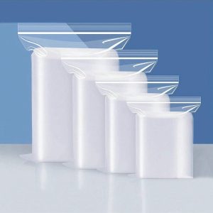 Zip Lock Plastic Bags - 100pcs