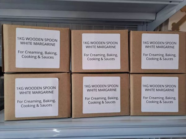 1kg Wooden Spoon White Margarine