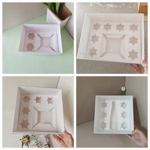 Bento and Cup Cake Box with clear Lids