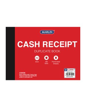 Marlin Cash Receipt Duplicate Book - 100