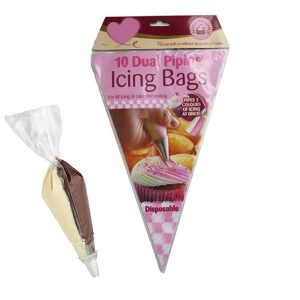 10 Dual Piping Icing Bag
