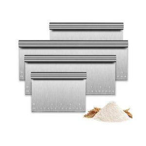 30CM STAINLESS STEEL CREAM SCRAPPER WITH HANDLE