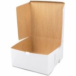 6" Economy Cake Box