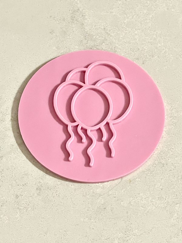 5.5CM BALLONS FONDANT EMBOSSER
