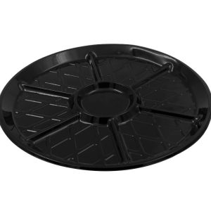 LARGE 7 DIVISION PLATTER BASE AND DOME