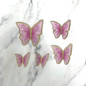 PVC Butterflies Cake Topper