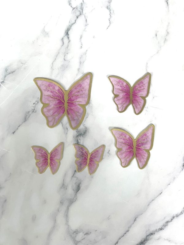 PVC Butterflies Cake Topper