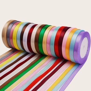 1cmx100m Satin Ribbon