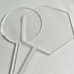 Blank Acrylic Cake Topper