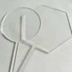 Blank Acrylic Cake Topper