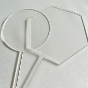 Blank Acrylic Cake Topper
