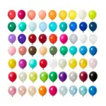 Assorted Pastel Latex Ballons